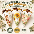 Christian Treat Cones – 30 Printable Faith Designs